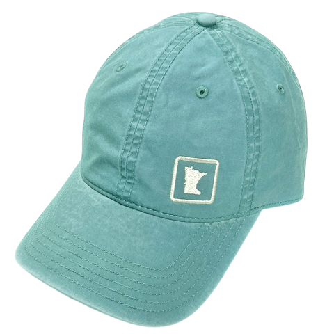 MN Block Hat - Light Teal