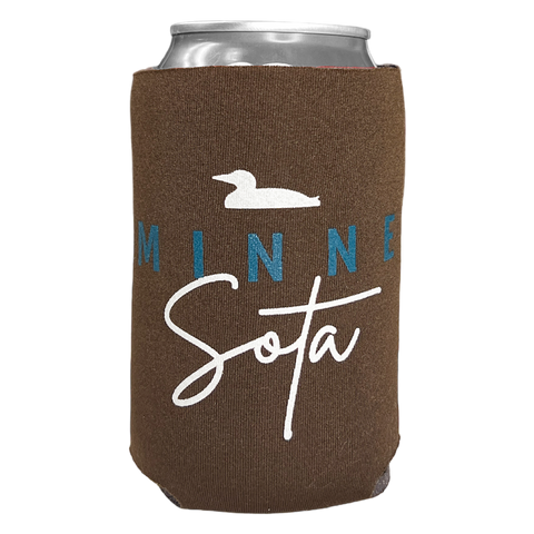MINNESota Koozie - Brown