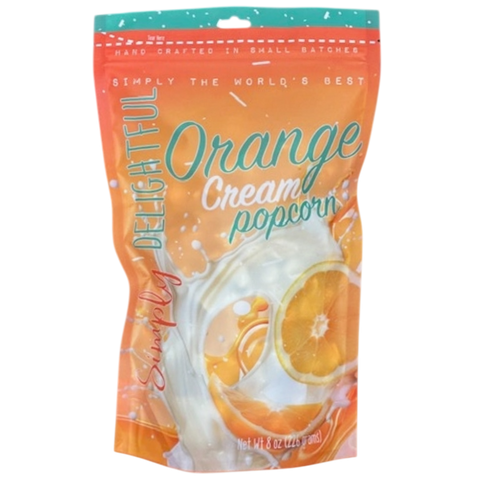 Simply Delightful Popcorn - Orange Cream