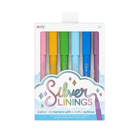 Silver Linings Outline Markers