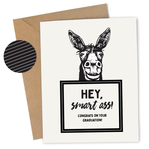 Graduation Smart Ass Card