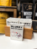 Blurry Deck of Playing Cards