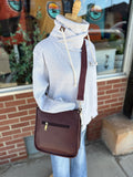 Crossbody Bag - Wine