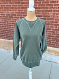 Vintage Pullover with Pockets - Ash Jade