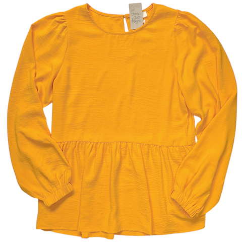 Babydoll Blouse - Marigold