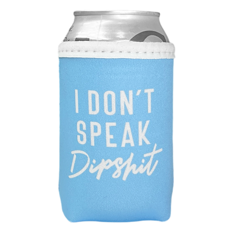 Dipshit Koozie - Placid Blue