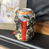 Puffin Insulated Can Koozie - Camo Vest