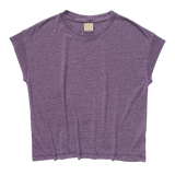 Vintage-Wash Tee - Plum