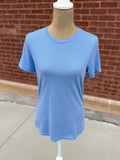 Relaxed Basic Tee - Carolina Blue