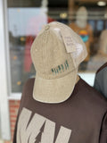 Pines Baseball Hat - Mocha/Deep Sage