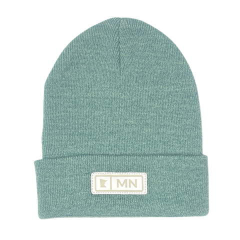 MN Colorblock Patch Beanie