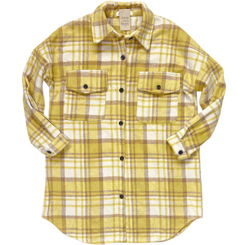 Long Flannel Shacket