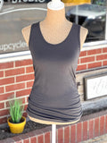 Racerback Tank Top - Charcoal