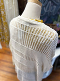 Lightweight Knit Sweater Cardigan - Ivory