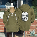 MN Loon Oval Sport Lace Sweatshirt