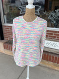 Multi-Color Heathered Sweater