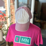 MN Block Hat - Blush