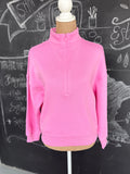 Half Zip Pullover - Candy Pink