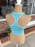 Vintage Wash Ribbed Padded Bralette