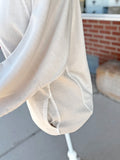 Vintage Pullover with Pockets - Sand Beige