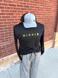 MINNE Performance Hooded Long Sleeve Tee