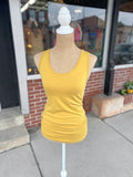 Racerback Tank Top - Light Mustard