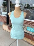 Racerback Tank Top - Dusty Green