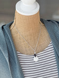 Hammered Leather Necklace