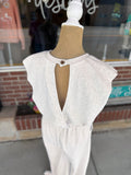 Relaxed Fit Sleeveless Jumpsuit
