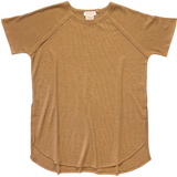 Baby Waffle Tunic Top - Camel