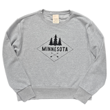 MN Diamond Midi Crew Sweatshirt