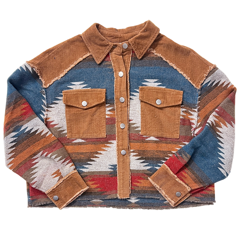 Aztec Corduroy Jacket