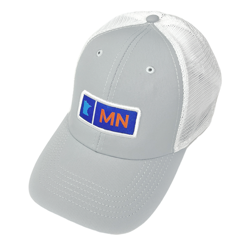 MN Colorblock Patch Sport Mesh-Back Hat