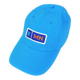 MN Colorblock Patch Sport Hat - Pacific Blue