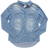 Chambray Button-Down Shirt