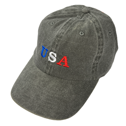 USA Charcoal Denim Hat