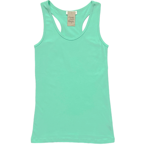 Racerback Tank Top - Green Mint