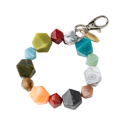 Acrylic Bead Keychain