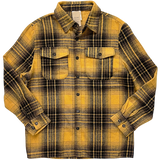 Unisex Flannel Shirt - Mustard