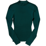 Lightweight Mock Neck Sweater - Evergreen