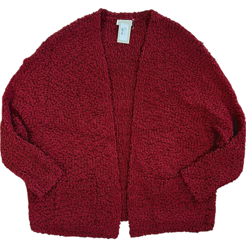 Popcorn Sweater - Maroon