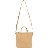 Medium-Size Crossbody Tote - Camel