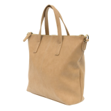 Medium-Size Crossbody Tote - Camel