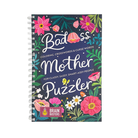 Bad*Ss Mother Puzzle: Puzzles, Mazes, Crosswords, Word Games