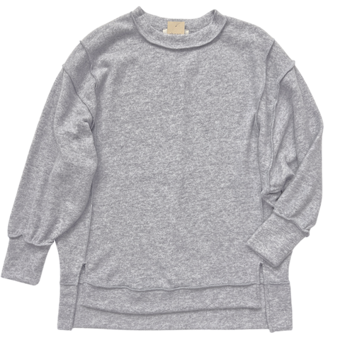 Brushed Melange Sweater