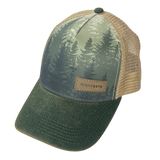 Minnesota Faux Leather Patch Deep Forest Hat