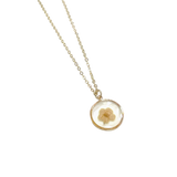 Pressed Flower Necklace