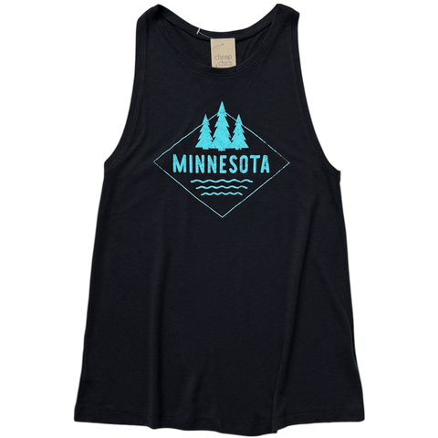 MN Diamond Racerback Tank