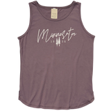 MN Pines Tank - Dusty Mocha Plum