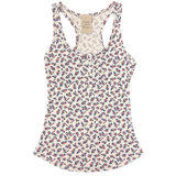 Ditsy Floral Waffle Knit Tank